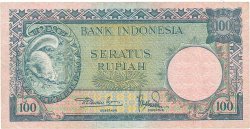 100 Rupiah INDONÉSIE  1957 P.051 SUP