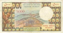 5000 Francs AFARS ET ISSAS  1975 P.35 TTB+