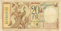 20 Francs DJIBOUTI  1936 P.07a pr.TTB