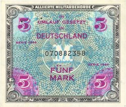 5 Mark ALLEMAGNE  1944 P.193a TTB