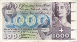 1000 Francs SWITZERLAND  1954 P.52a