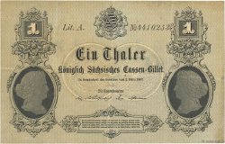 1 Thaler GERMANIA  1867 PS.0629 BB