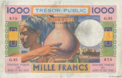 1000 Francs AFARS ET ISSAS  1974 P.32 TTB
