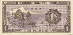 1 Piastre violet FRENCH INDOCHINA  1942 P.060