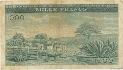 1000 Francs GUINEA  1960 P.15a BC+