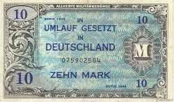 10 Mark GERMANY  1945 P.194b VF