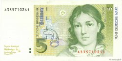 5 Deutsche Mark GERMAN FEDERAL REPUBLIC  1991 P.37
