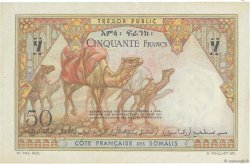 50 Francs DJIBOUTI  1952 P.25 SUP