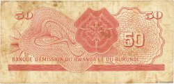 50 Francs RWANDA BURUNDI  1960 P.04 F