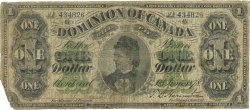 1 Dollar CANADA  1878 P.018a B+