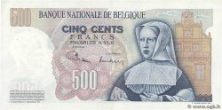 500 Francs BELGIQUE  1971 P.135b SUP
