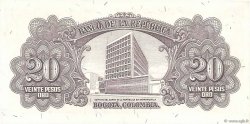 20 Pesos Oro COLOMBIE  1965 P.401c SPL