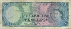 5 Shillings FIDJI  1961 P.051b TB