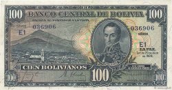 100 Bolivianos BOLIVIE  1928 P.133 SUP+