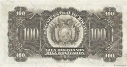 100 Bolivianos BOLIVIE  1928 P.133 SUP+