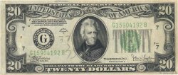 20 Dollars ÉTATS-UNIS D AMÉRIQUE Chicago 1934 P.431Dc