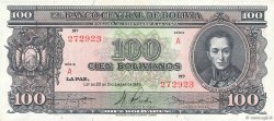 100 Bolivianos BOLIVIE  1945 P.142 pr.NEUF