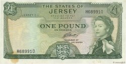 1 Pound JERSEY  1963 P.08b