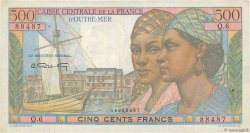 500 Francs Pointe à Pitre AFRIQUE ÉQUATORIALE FRANÇAISE  1946 P.25