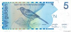 5 Gulden ANTILLES NÉERLANDAISES  1986 P.22a NEUF