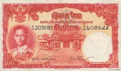 100 Baht THAÏLANDE  1955 P.078d TTB+