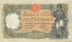 50 Lire ITALIE  1916 P.043a TB+