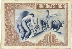 100 Pesetas ESPAGNE Bilbao 1937 PS.565a TTB