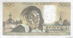 500 Francs PASCAL FRANCE  1981 F.71.25 AU