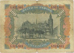 100 Pesetas SPANIEN  1907 P.064a fS
