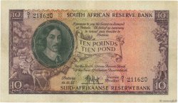 10 Pounds AFRIQUE DU SUD  1952 P.098 pr.SUP