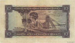10 Pounds SOUTH AFRICA  1952 P.098 XF-