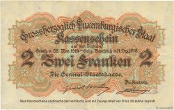 2 Francs LUXEMBURGO  1919 P.28 MBC