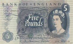 5 Pounds ENGLAND  1963 P.375a VF+