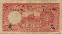 1 yuan CHINE Shanghaï 1931 P.0148b pr.TB