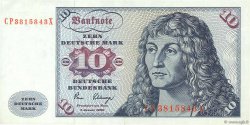 10 Deutsche Mark ALLEMAGNE FÉDÉRALE  1980 P.31d