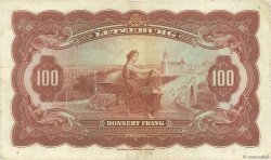 100 Francs LUXEMBOURG  1944 P.47 TB