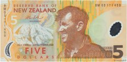 5 Dollars NEW ZEALAND  2005 P.185b UNC