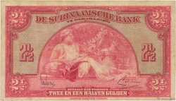 2,5 Gulden SURINAM  1942 P.087b F+