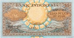 50 Rupiah INDONÉSIE  1959 P.068a