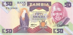 50 Kwacha ZAMBIE  1986 P.28a