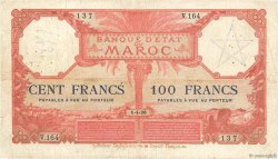 100 Francs MAROC  1926 P.14
