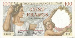 100 Francs SULLY FRANKREICH  1939 F.26.10