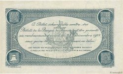 1 Franc Annulé FRANCE regionalism and miscellaneous Toulouse 1917 JP.122.28 XF+