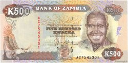 500 Kwacha SAMBIA  1991 P.35a