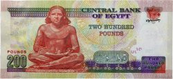 200 Pounds EGYPT  2007 P.068a UNC