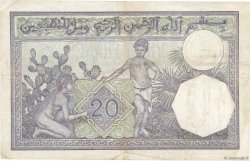 20 Francs ALGERIA  1941 P.078c VF