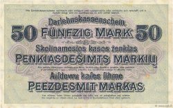 50 Mark GERMANIA Kowno 1918 P.R132 BB