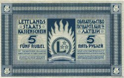 5 Rubli LETTONIA  1919 P.03f AU+