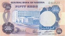 50 Kobo NIGERIA  1973 P.14j NEUF