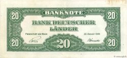 20 Deutsche Mark ALLEMAGNE FÉDÉRALE  1949 P.17a pr.SUP